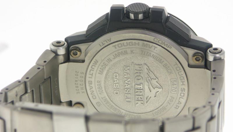 Casio Protrek Manaslu Series prx8000t-7acr Pre-Owned Mens Watches