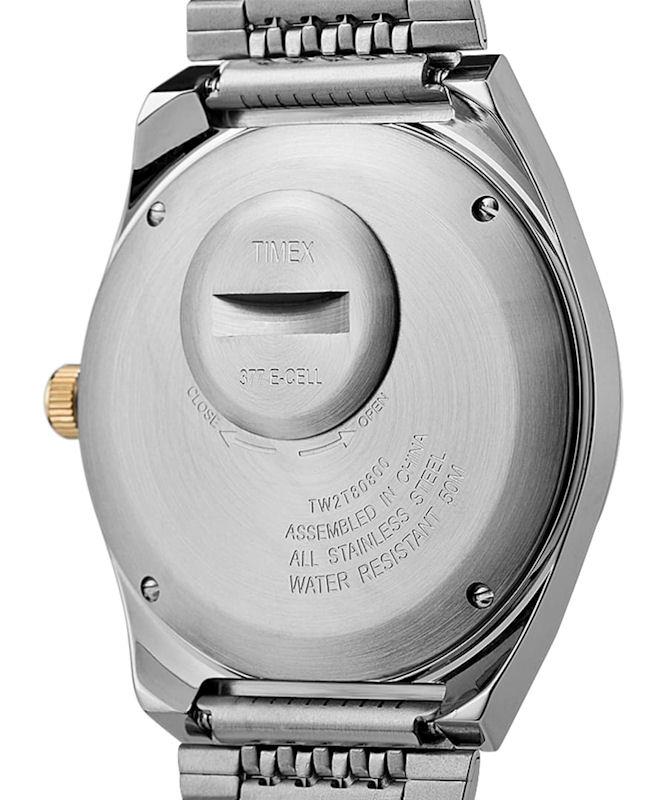 Q Timex TIMEX Q TW2T80800 Falcon Eye クオーツ ブルー文字盤 