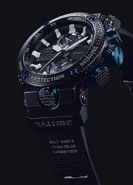 Gravitymaster Black/Blue gwr-b1000-1a1 - Casio G-Shock wrist watch