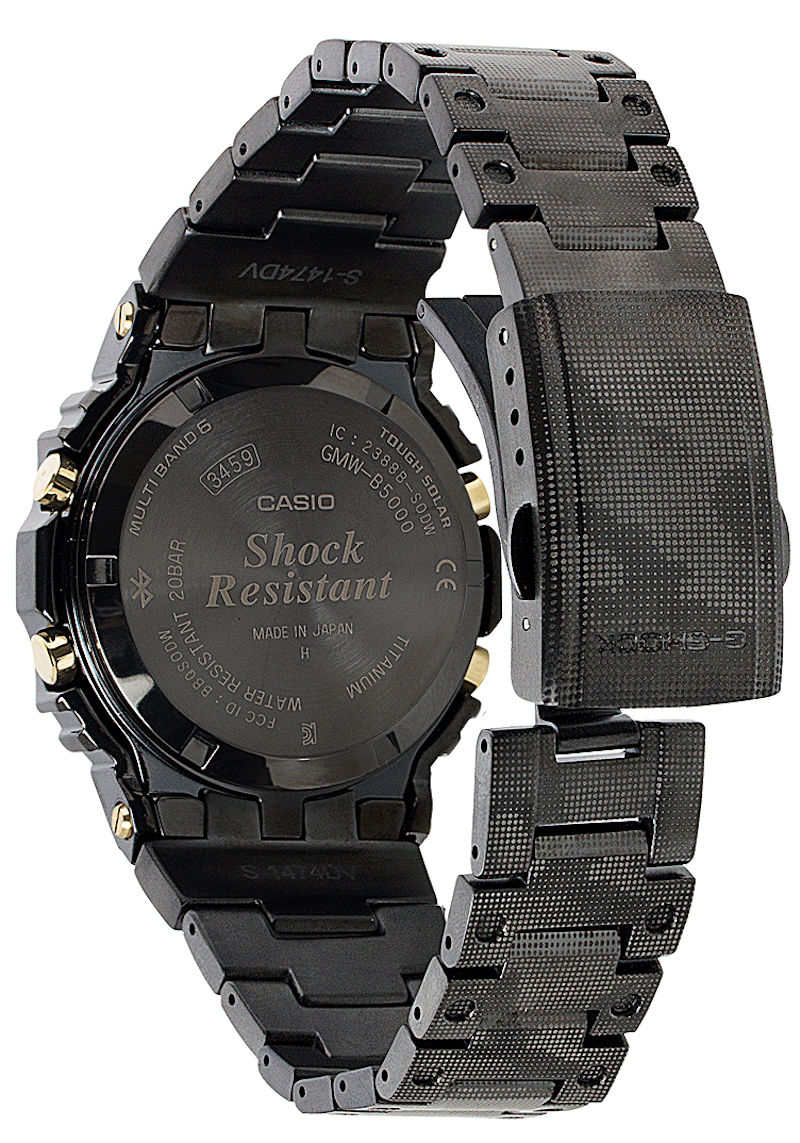 Grid Tunnel Black Ion Plated gmw-b5000cs-1 - Casio G-Shock wrist watch