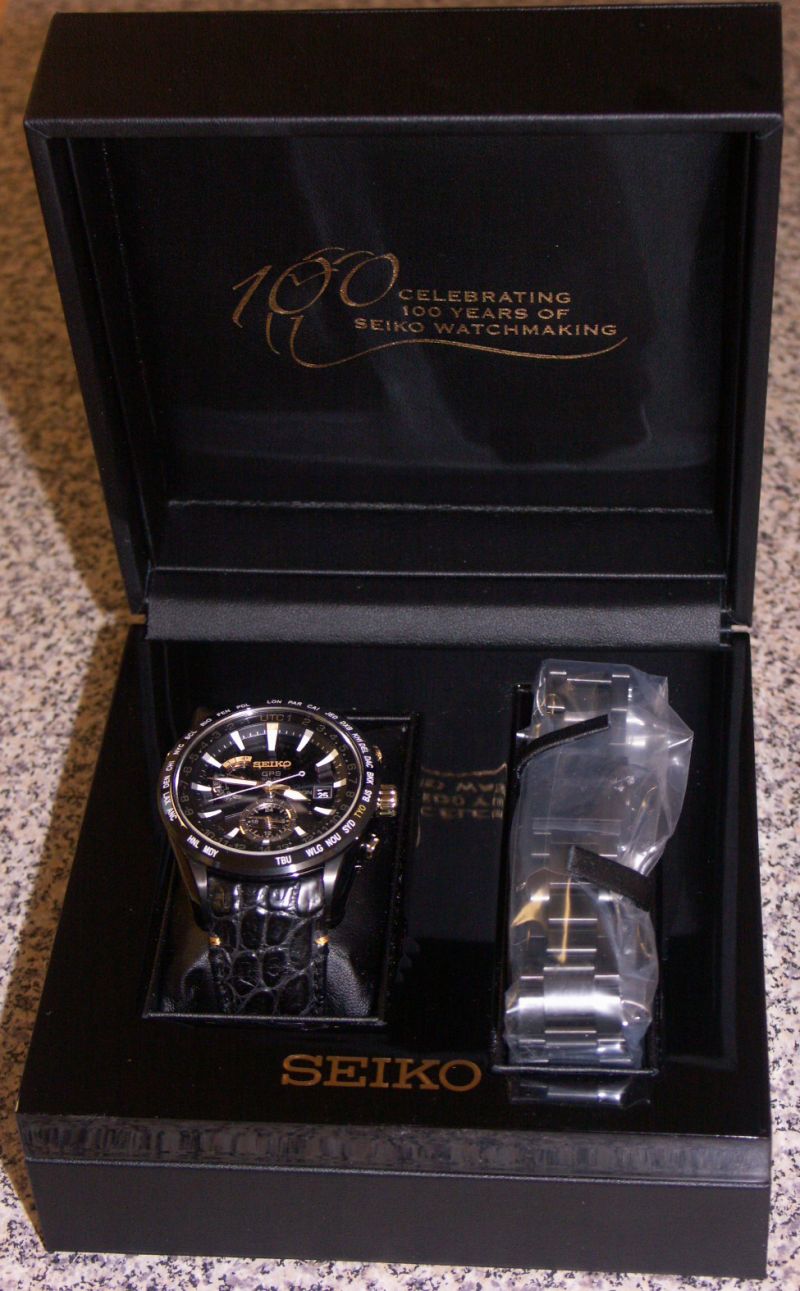 Kintaro Hattori Special Editio sast100 - Seiko Luxe Astron wrist watch