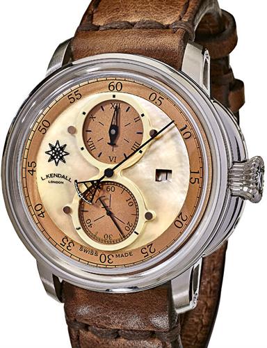 ルチェルナ　リマーゴ　ルトルス K5 Regulator Brown Dial k5-004 - L. Kendall The K5 wrist watch