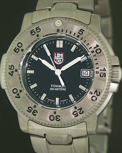 All Titanium Black Dial a3602 - Luminox Us Navy Seal wrist watch