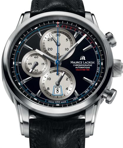 Pontos Chronographe Retro pt6288-ss001-330 - Maurice Lacroix Pontos wrist  watch