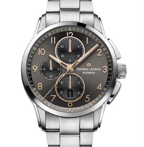 Pontos Chronographe Grey pt6388-ss002-321-1 - Maurice Lacroix Pontos wrist  watch