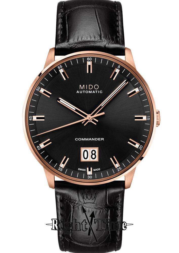 Commander Ii Rose Big Date m021.626.36.051.00 - Mido Commander