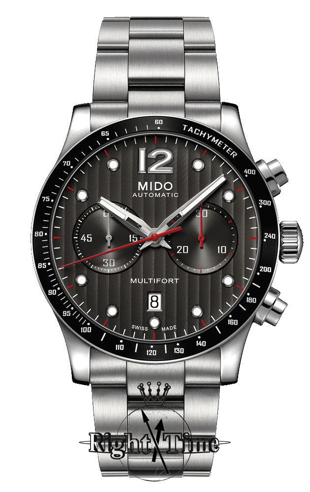 Multifort Chrono Black m025.627.11.061.00 - Mido Multifort wrist watch