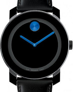 Bold 42mm Black Blue 3600015 Movado Bold Wrist Watch