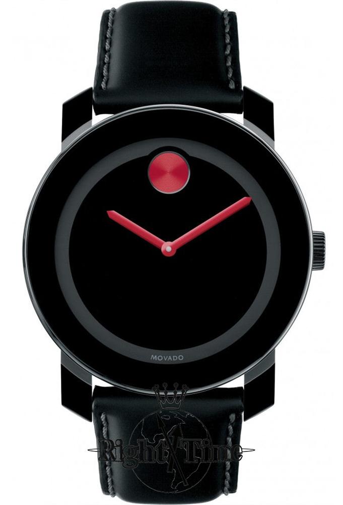 red movado watch