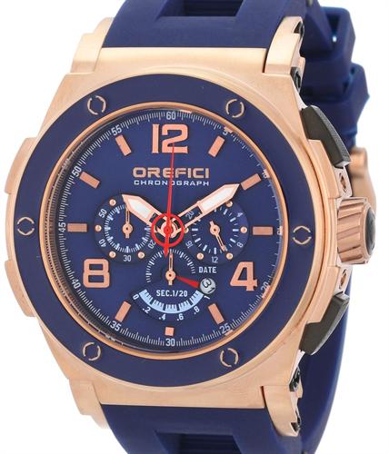 Regata Retrograde Gold Tone orm1c4808 - Orefici Regata wrist  display picture 2