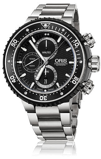 Prodiver Chronograph Titanium 01 774 7727 7154-set - Oris Aquis