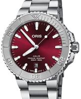 Pre-Owned ORIS AQUIS CHERRY DATE 41MM
