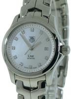 Pre-Owned TAG HEUER LINK DIAMOND MOP DIAL & BEZEL