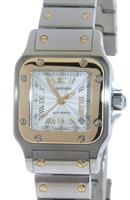 Pre-Owned CARTIER SANTOS 18KT/STEEL AUTOMATIC