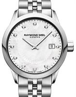 Pre-Owned RAYMOND WEIL FREELANCER WHITE MOP DIAL