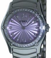 Pre-Owned EBEL CLASSIC WAVE PURPLE DIAL