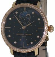 Pre-Owned FREDERIQUE CONSTANT SLIM LINE MOONPHASE W/ STARS