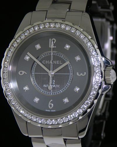 Chanel J12 Chromatic Diamond Ceramic h2566 - Pre-Owned Ladies Watches