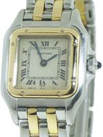 Pre-Owned CARTIER PANTHER 18KT GOLD AND STEEL