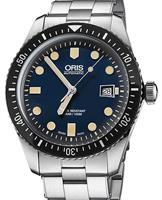 Pre-Owned ORIS DIVERS SIXTY-FIVE BLUE