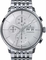 Pre-Owned JUNGHANS CHRONOSCOPE DAY/DATE GREY