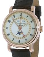 Pre-Owned WALDAN INTERNATIONAL ASTRONIC TRIPPLE DATE 18KTROSE