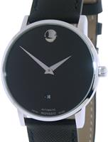 Pre-Owned MOVADO MUSEUM BLACK AUTOMATIC 40MM