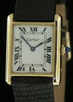 Pre-Owned CARTIER MANUAL WIND TANK