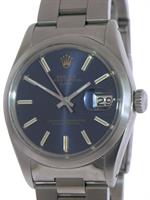 Pre-Owned ROLEX BLUE DIAL DATE CHRONOMETER