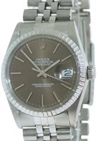 Pre-Owned ROLEX OYSTER DATEJUST BROWN DIAL