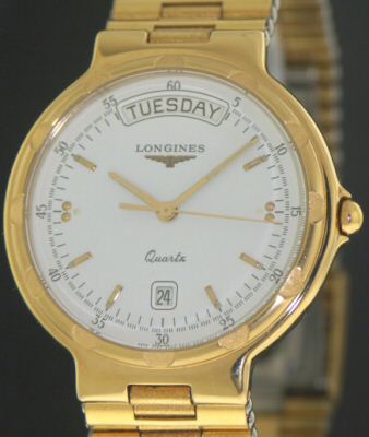 Longines Conquest Quartz 163.4961 - Pre-Owned Mens Watches