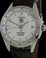 Pre-Owned TAG HEUER CARRERA TWIN-TIME AUTOMATIC