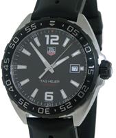 Pre-Owned TAG HEUER FORMULA 1 BLACK DIAL ON RUBBER