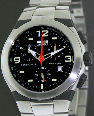 MOMO Design Orologio Uomo Evo MD1012BR-30 - Cronografo Al Quarzo Acciaio Placcato