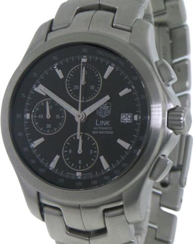 Pre-owned TAG HEUER CJF2110.BA0576 - TAG HEUER LINK AUTOMATIC CHRONOGRAPH