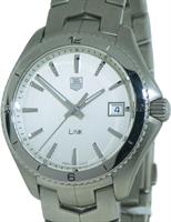 Pre-Owned TAG HEUER LINK STEEL SILVER DIAL