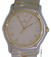 Pre-Owned EBEL WAVE 18KT GOLD AND STEEL