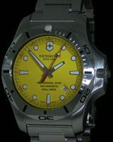 Pre-Owned VICTORINOX SWISS ARMY INOX DIVER YELLOW DIAL