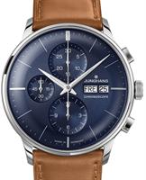 Pre-Owned JUNGHANS CHRONOSCOPE DAY/DATE BLUE
