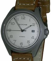Pre-Owned GLYCINE COMBAT 7 WHITE DIAL GRAY CASE
