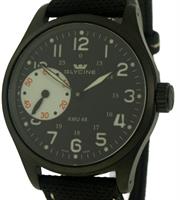 Pre-Owned GLYCINE KMU 48 LIMITED BIG SECOND AT 9