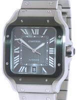 Pre-Owned CARTIER SANTOS DE CARTIER GREY