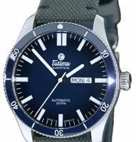 Pre-Owned TUTIMA AIRPORT AUTOMATIC FLIEGER BLUE