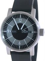 Pre-Owned FORTIS GRAY DIAL ON RUBBER STRAP