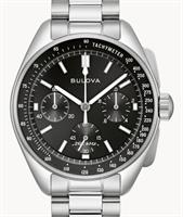 Pre-Owned BULOVA LUNAR PILOT BLACK DIAL