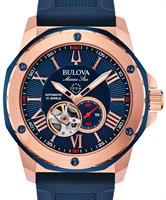 Pre-Owned BULOVA MARINE STAR BLUE DIAL AUTOMAT