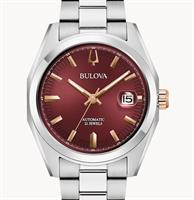 Pre-Owned BULOVA SURVEYOR BURGUNDY DIAL