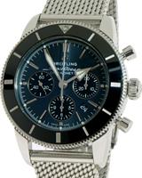 Pre-Owned BREITLING SUPEROCEAN HERITAGE BLUE/BLACK