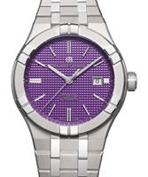 Pre-Owned MAURICE LACROIX AIKON TITANIUM AUTO PURPLE