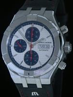 Pre-Owned MAURICE LACROIX AIKON CHRONOGRAPH GREY/BLUE